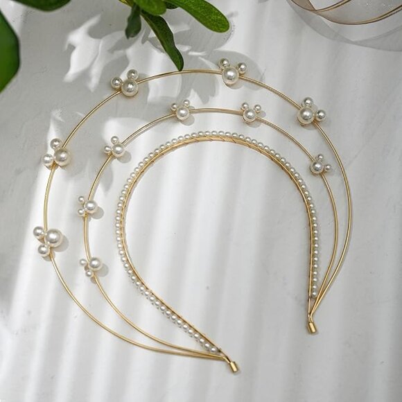 Mouse Ears Headband Star Halo Crown Headpiece Princess Shiny Bows Glitter Cospla - Picture 4 of 7